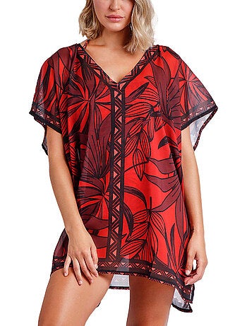 Caftan de plage sunset palm