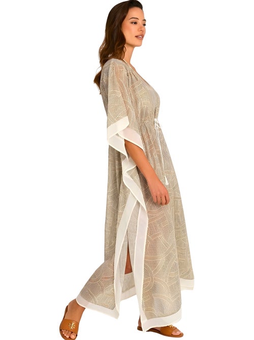 Caftan long de plage reverie - Kiabi Caftan long de plage reverie - Kiabi