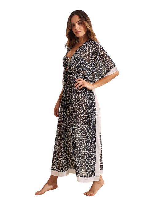 Caftan long de plage uyuni - Kiabi Caftan long de plage uyuni - Kiabi