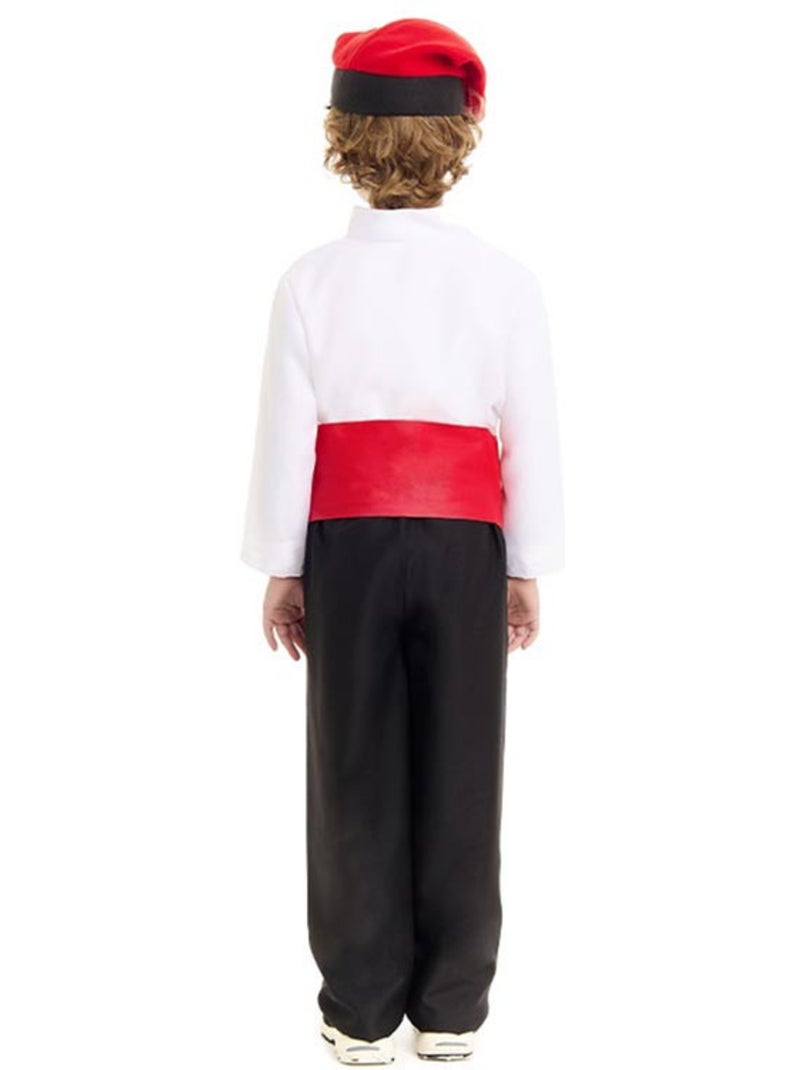 Caganer-kostuum met sjerp Multicolor - Kiabi