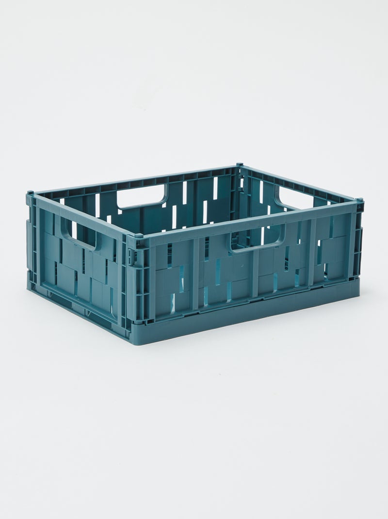 Cagette de rangement en plastique (34 x 25 cm) Vert - Kiabi