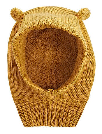 Cagoule b?b? en tricot Charly