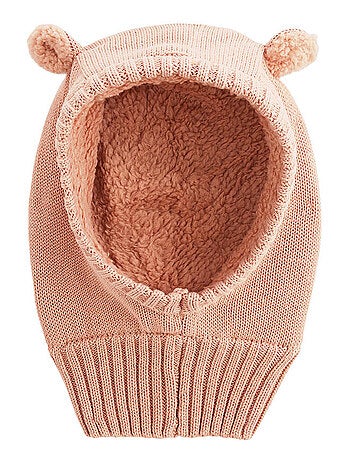 Cagoule b?b? en tricot Esm?e
