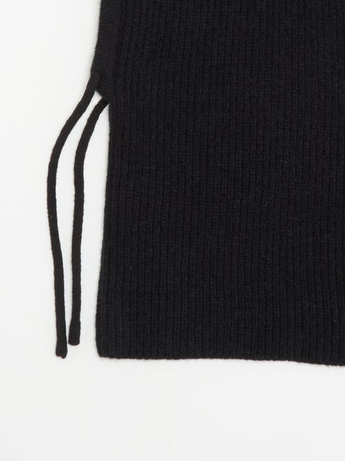 Cagoule côtelée unie - Kiabi