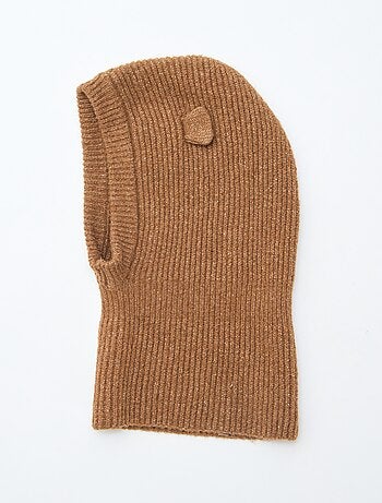 Cagoule en maille animée