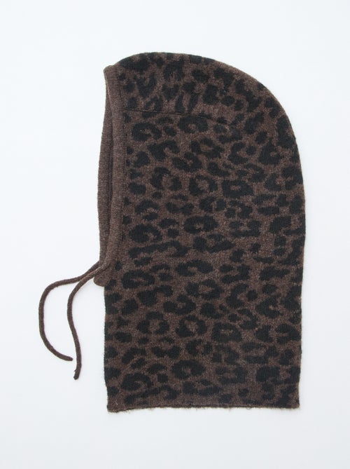 Cagoule maillée unie - Kiabi