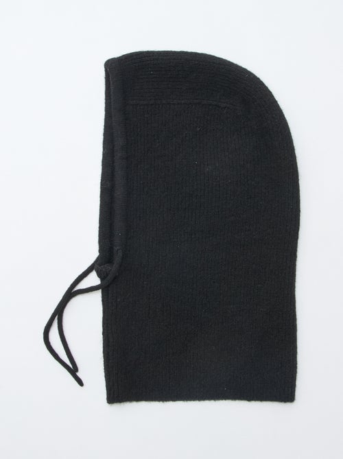 Cagoule maillée unie - Kiabi