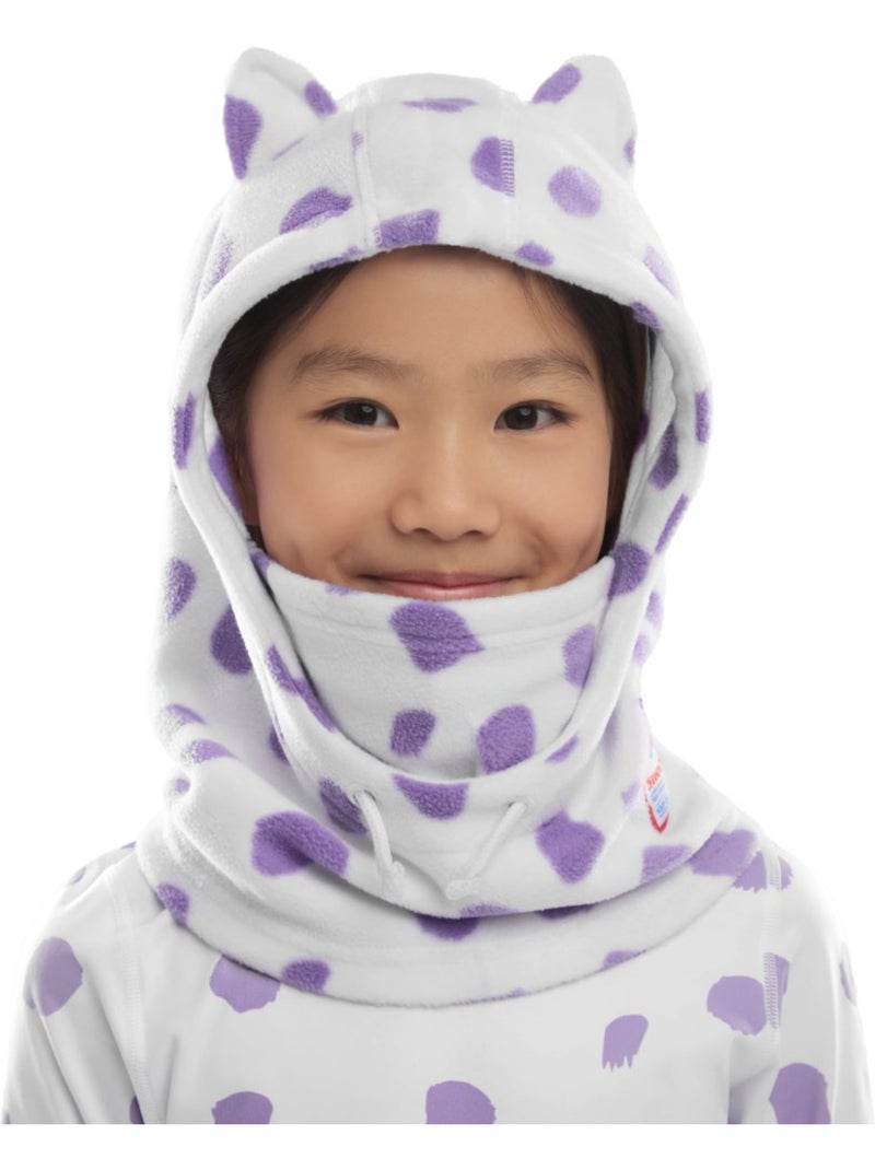 Cagoule thermique ski et snowboard enfant sports d'hiver enfants mottle Violet - Kiabi