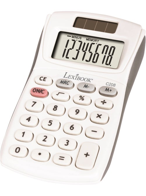 Calculatrice de poche 8 chiffres - Kiabi