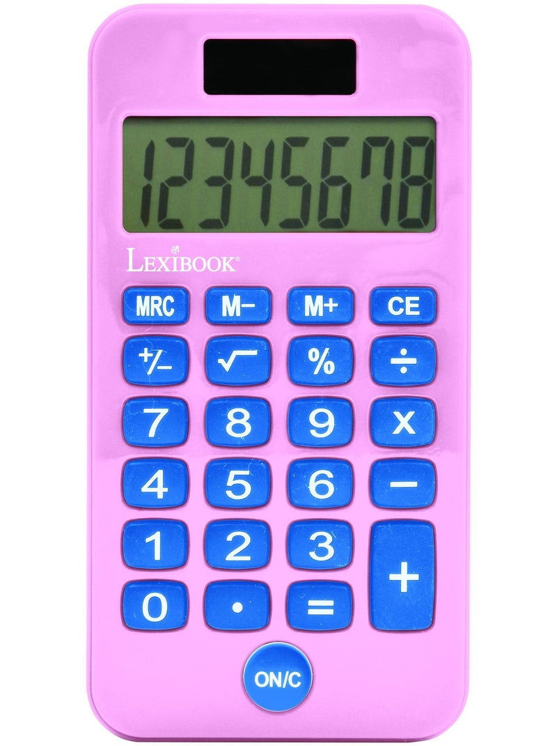 Calculatrice de poche barbie Rose - Kiabi