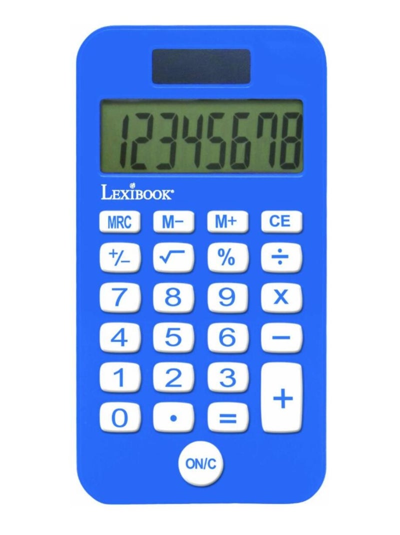 Calculatrice de poche basket-ball Bleu - Kiabi