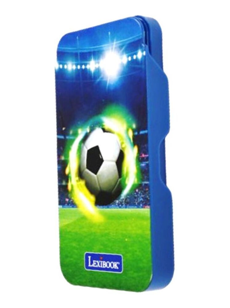 Calculatrice de poche football Bleu - Kiabi