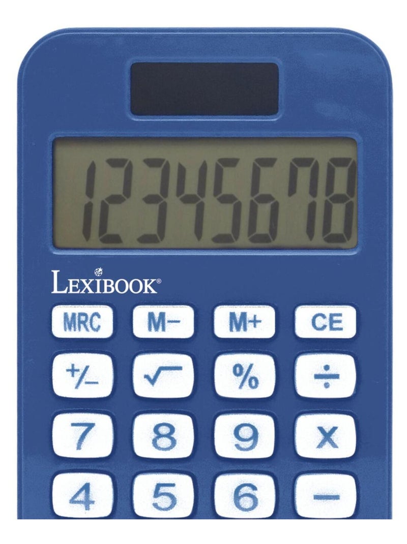 Calculatrice de poche football Bleu - Kiabi