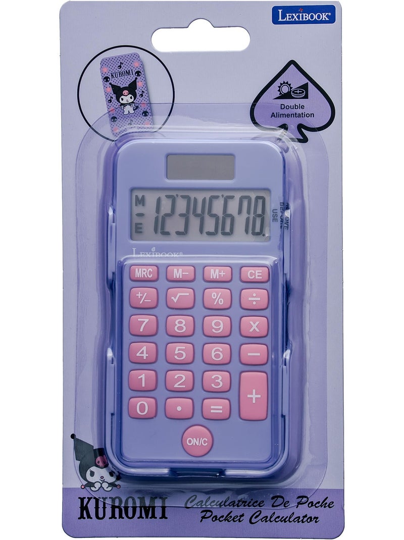 Calculatrice de poche kuromi Violet - Kiabi