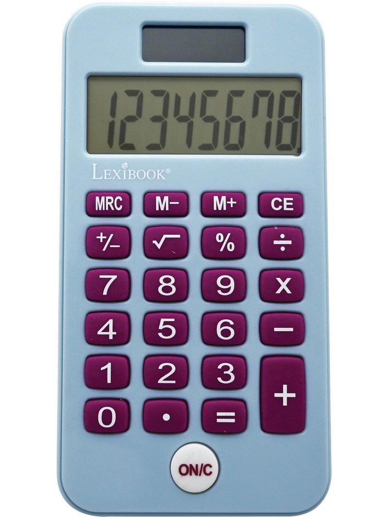 Calculatrice de poche la reine des neiges Bleu - Kiabi