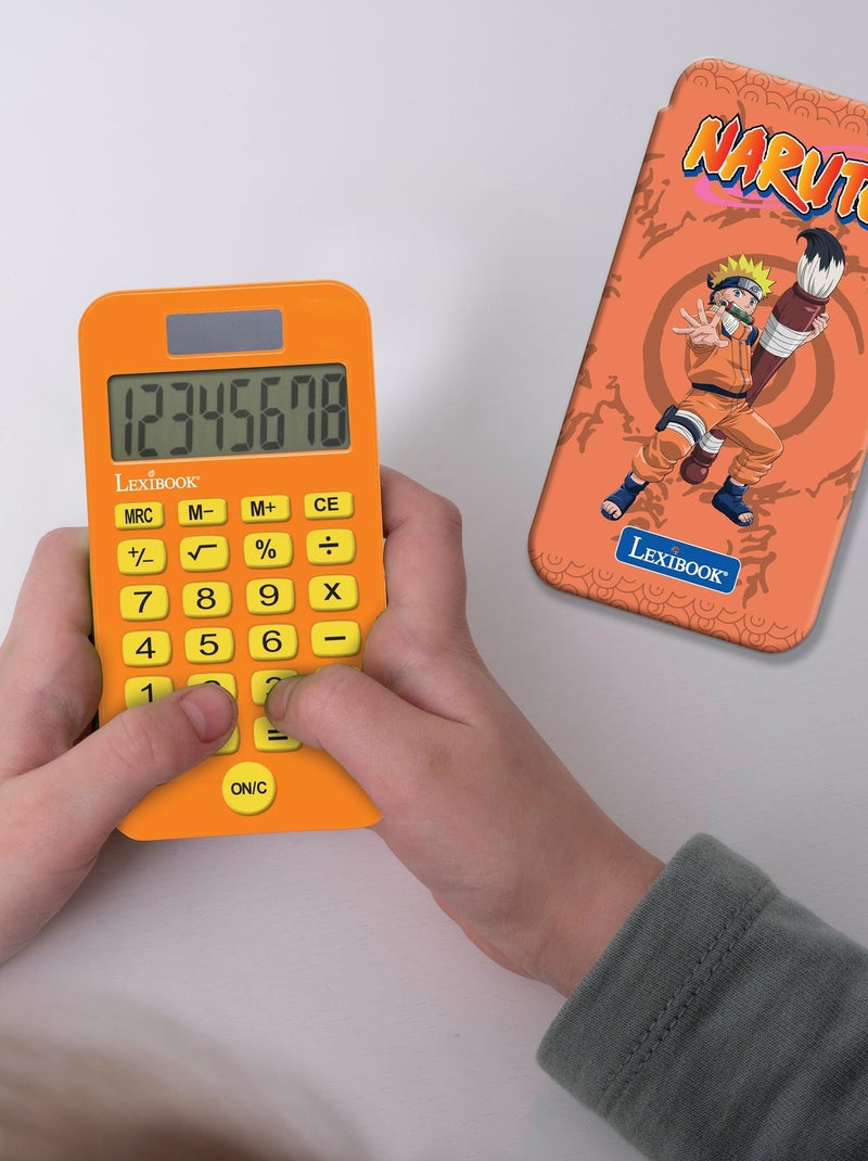 Calculatrice de poche naruto Orange - Kiabi