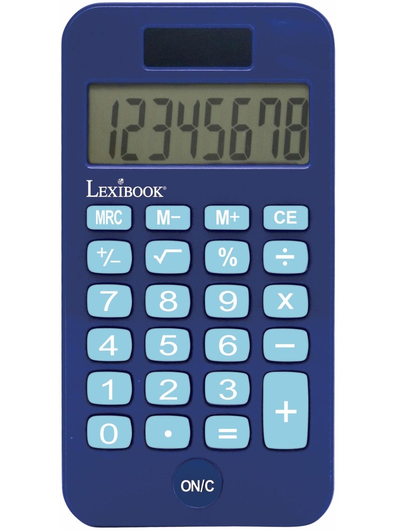 Calculatrice de poche sonic Bleu - Kiabi