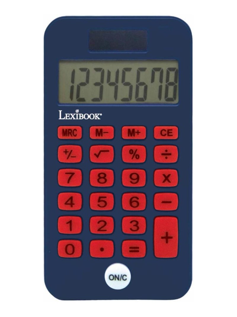 Calculatrice de poche spiderman Bleu - Kiabi