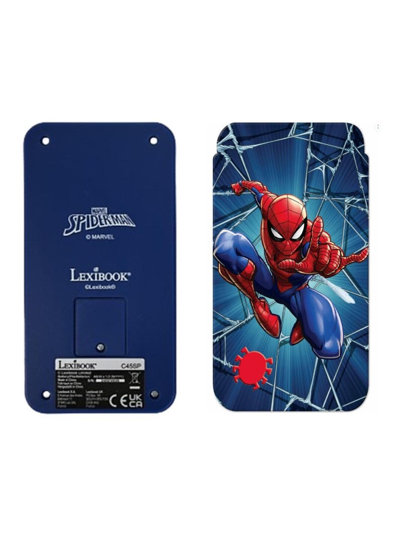 Calculatrice de poche spiderman Bleu - Kiabi