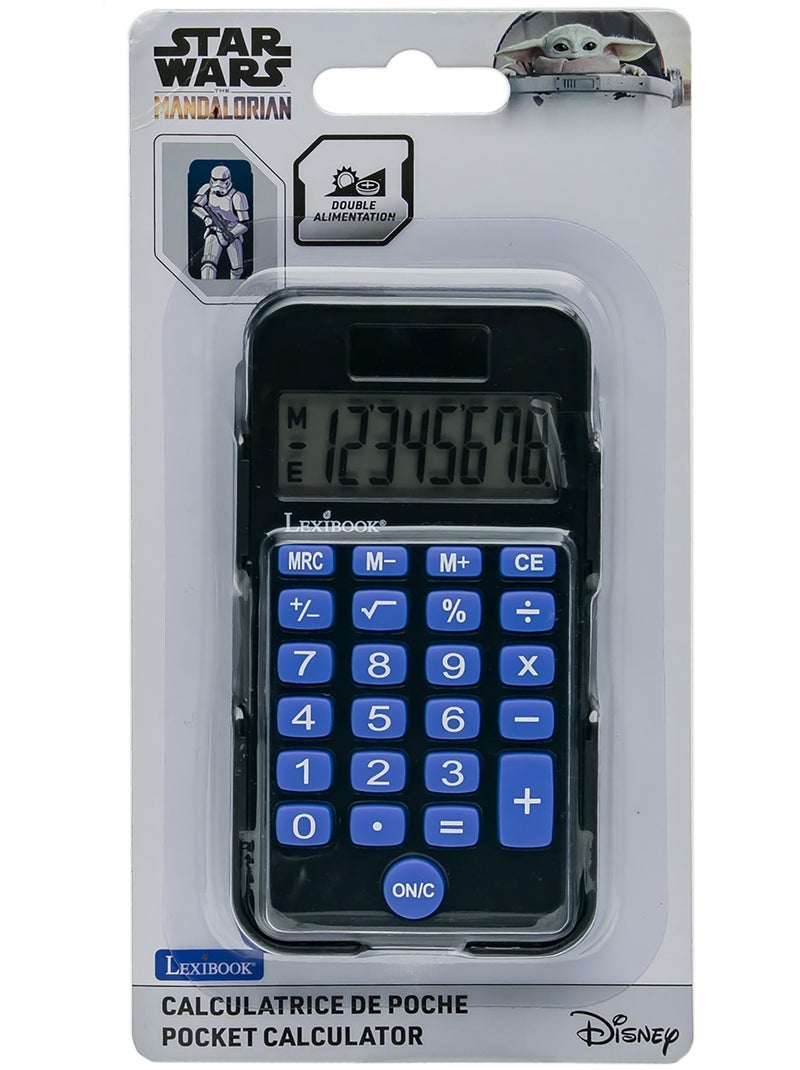 Calculatrice de poche star wars Noir - Kiabi