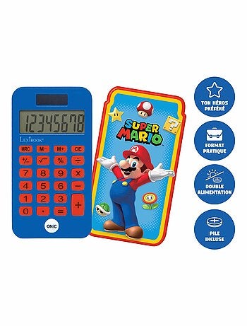Calculatrice de poche super mario