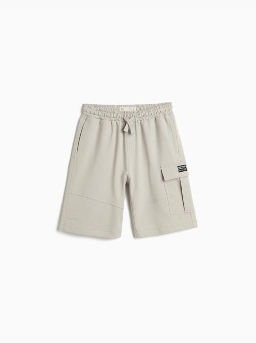 Calgões de felpa cargo, mo fashion - Kiabi