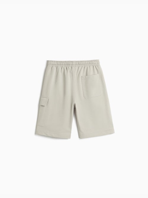 Calgões de felpa cargo, mo fashion - Kiabi