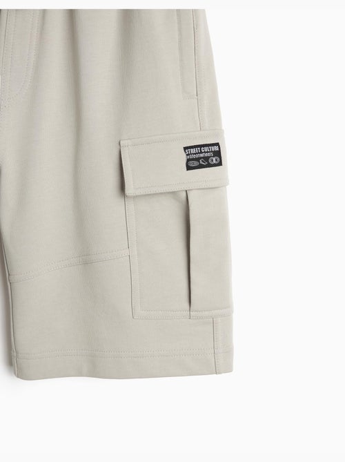 Calgões de felpa cargo, mo fashion - Kiabi