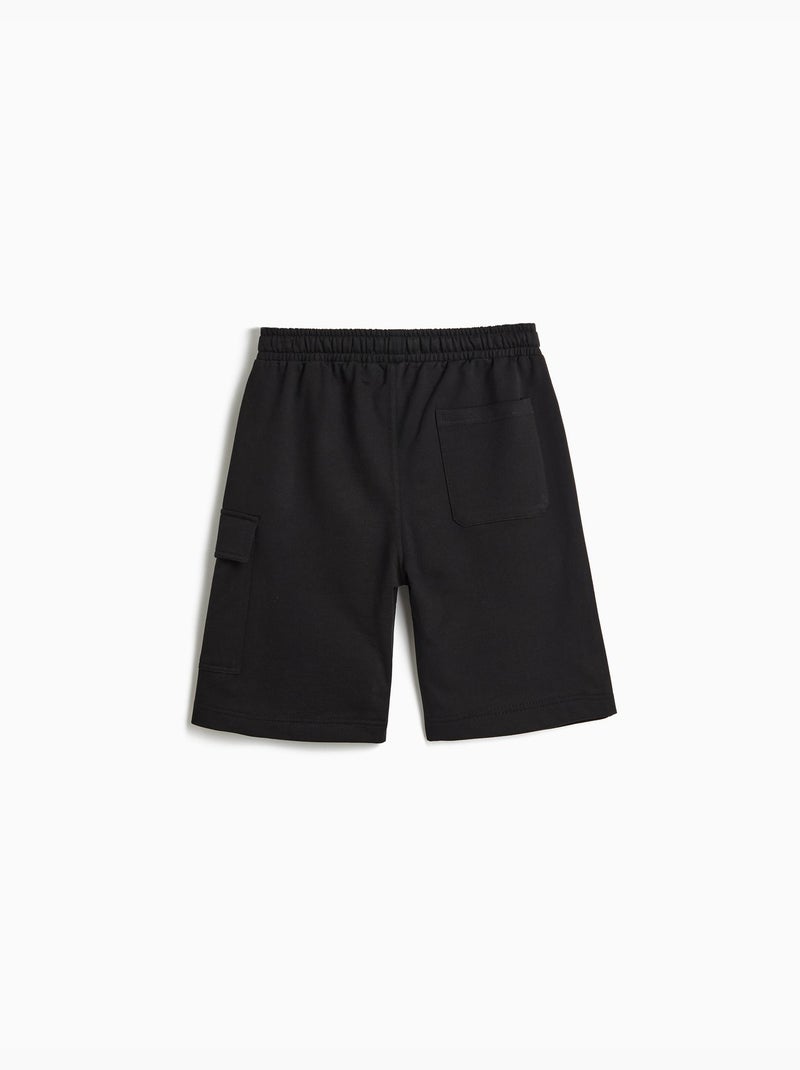 Calgões de felpa cargo, mo fashion Noir - Kiabi
