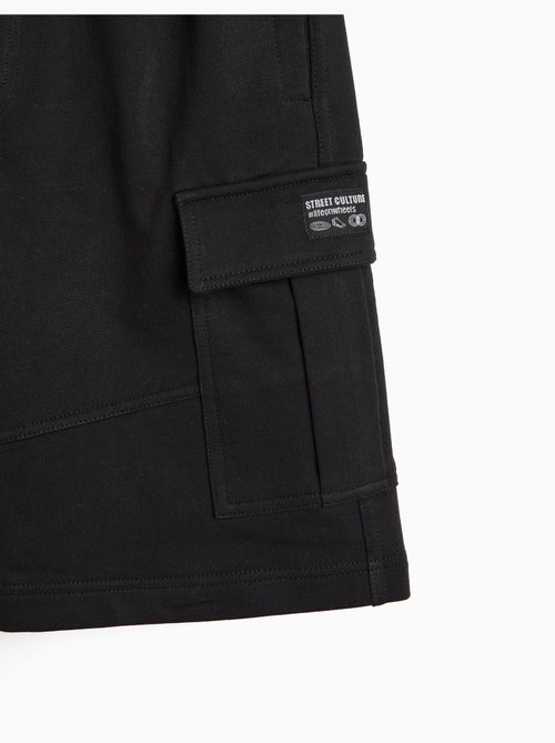 Calgões de felpa cargo, mo fashion - Kiabi