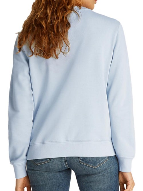 Calvin Klein Dames Blauwe Sweatshirt met Gradient Monologo - Comfortabel & Stijlvol - Kiabi Calvin Klein Dames Blauwe Sweatshirt met Gradient Monologo - Comfortabel & Stijlvol - Kiabi