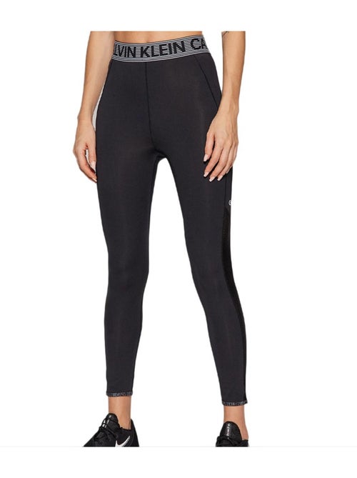 Calvin Klein Dames Legging Zwart 00GWF1L602 - Kiabi Calvin Klein Dames Legging Zwart 00GWF1L602 - Kiabi
