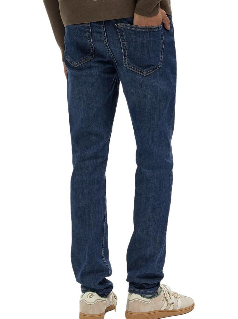 Calvin Klein Donkere Slim Fit Jeans voor Heren Blauw - Kiabi