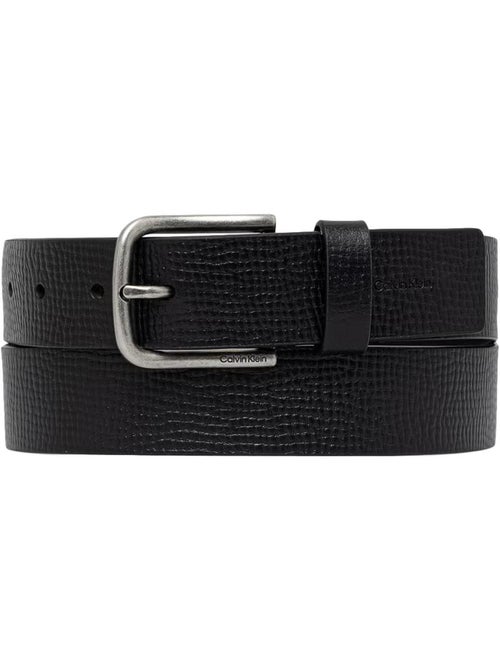 Calvin klein heren riem zwart met ronde gesp 35mm - Kiabi Calvin klein heren riem zwart met ronde gesp 35mm - Kiabi