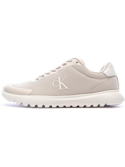 Calvin Klein Jeans 3 Eva Lichtgrijze Dames Sneakers - Kiabi Calvin Klein Jeans 3 Eva Lichtgrijze Dames Sneakers - Kiabi