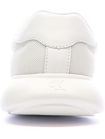 Calvin klein jeans 3 eva lichtgrijze dames sneakers