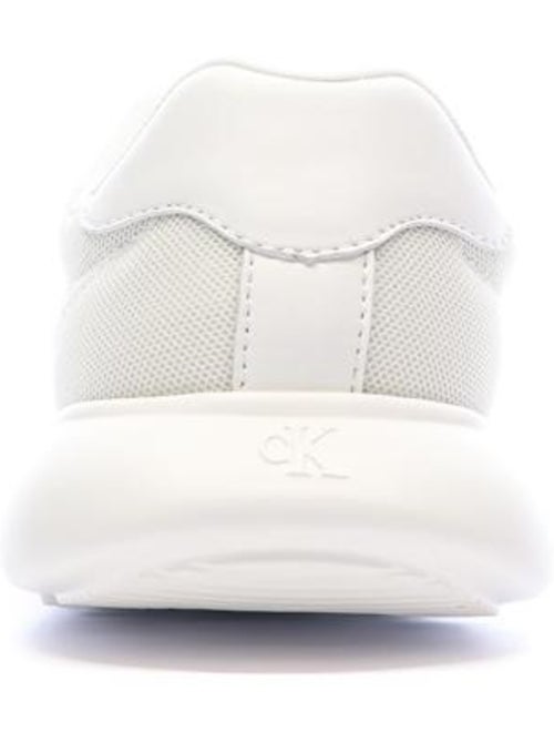 Calvin Klein Jeans 3 Eva Witte Dames Sneakers - Kiabi Calvin Klein Jeans 3 Eva Witte Dames Sneakers - Kiabi