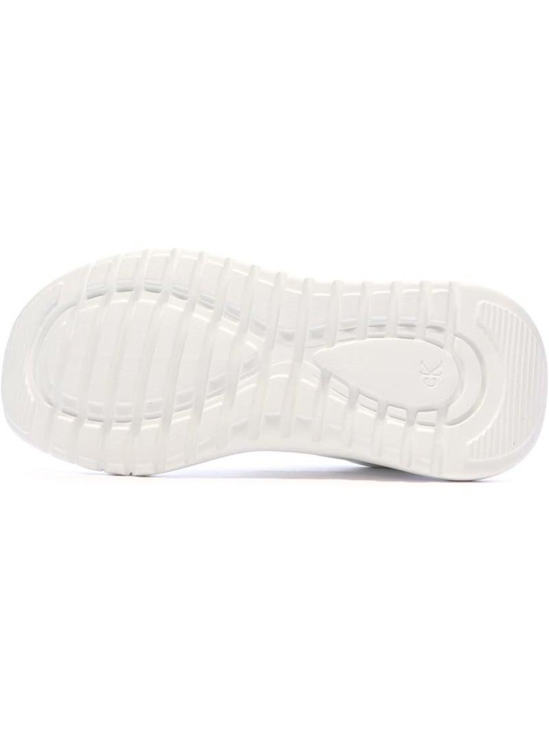 Calvin Klein Jeans 3 Eva Witte Dames Sneakers Wit - Kiabi