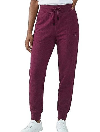 Calvin klein jeans archive logo roze joggingbroek voor dames