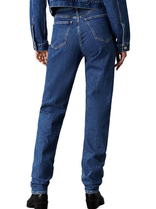 Calvin Klein Jeans Authentiek Slim Fit Dames Jeans Blauw - Kiabi Calvin Klein Jeans Authentiek Slim Fit Dames Jeans Blauw - Kiabi