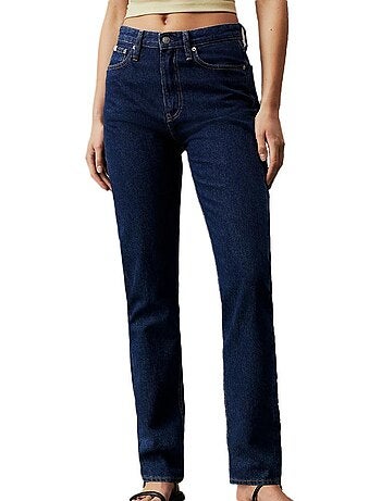 Calvin klein jeans authentiek slim fit damesjeans blauw