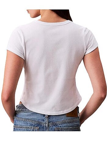 Calvin klein jeans dames t-shirt zwart