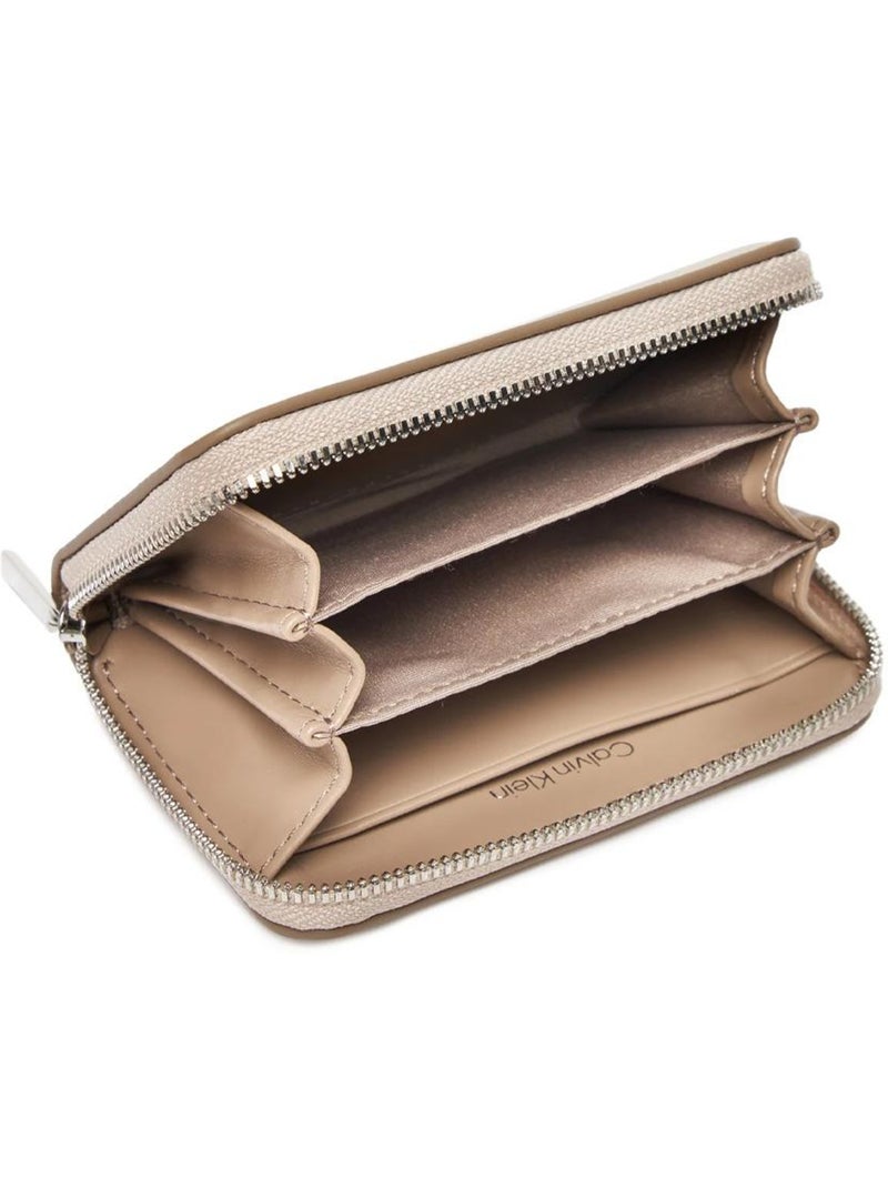 Calvin Klein Jeans Beige Dames Portemonnee Folie Beige - Kiabi