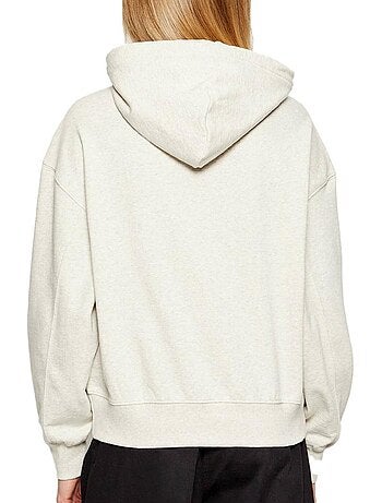 Calvin klein jeans beige hoodie voor dames