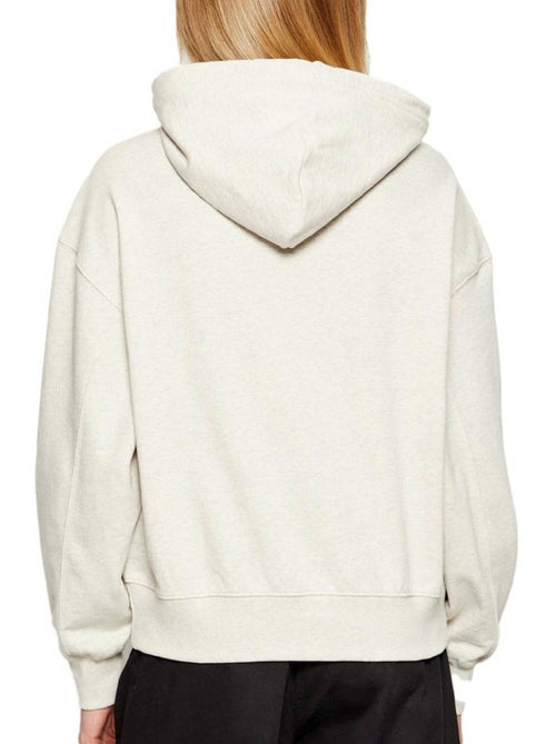 Calvin Klein Jeans Beige Hoodie voor Dames - Kiabi Calvin Klein Jeans Beige Hoodie voor Dames - Kiabi