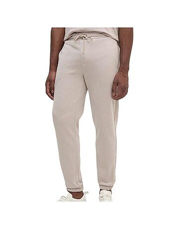 Calvin klein jeans beige joggingbroek dames met logotape