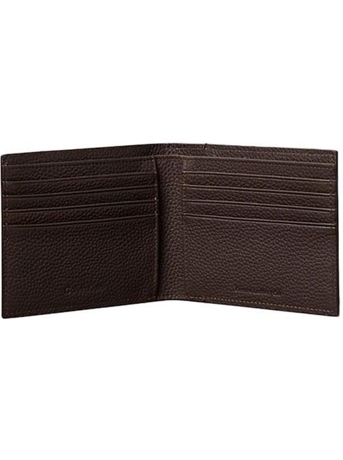 Calvin Klein Jeans Billfold Portemonnee voor Heren - Bruin - Kiabi Calvin Klein Jeans Billfold Portemonnee voor Heren - Bruin - Kiabi