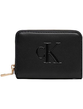 Calvin klein jeans bold dames portemonnee beige