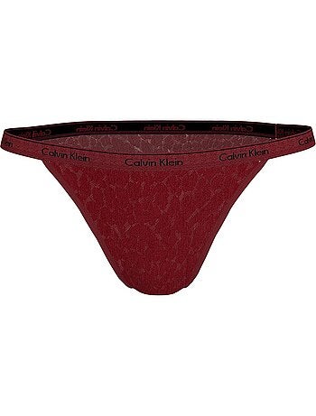 Calvin klein jeans bordeauxrode culotte voor dames