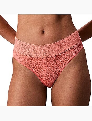 Calvin klein jeans braziliaanse culotte roze koraal voor dames